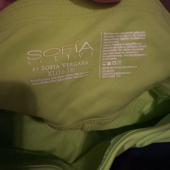 Sofia Active by Sofia Vergara Corset and leggings XL XXL - Picture 5 of 8